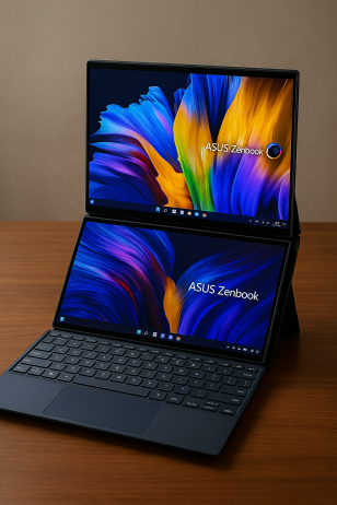 شرکت ایسوس از مدل جدید Zenbook Duo با دو نمایشگر ۱۴ اینچی رونمایی کرد.