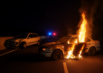 تصادف مرگبار در آزادراه قزوین - کرج هشدار پلیس درباره سرعت غیرمجاز