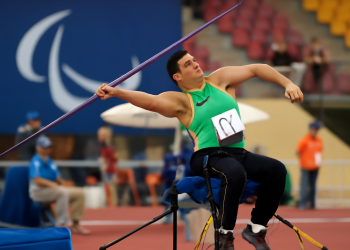پرتاب نیزه پاپی در دوازدهمین دوره رقابت‌های پارادوومیدانی قهرمانی جهان مدال برنز ایران در هند
