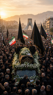 به گفته فرمانده سپاه تهران، پیکر مطهر رهبر شهید انقلاب در مراسمی زمینی و با خودروی ویژه تشییع خواهد شد